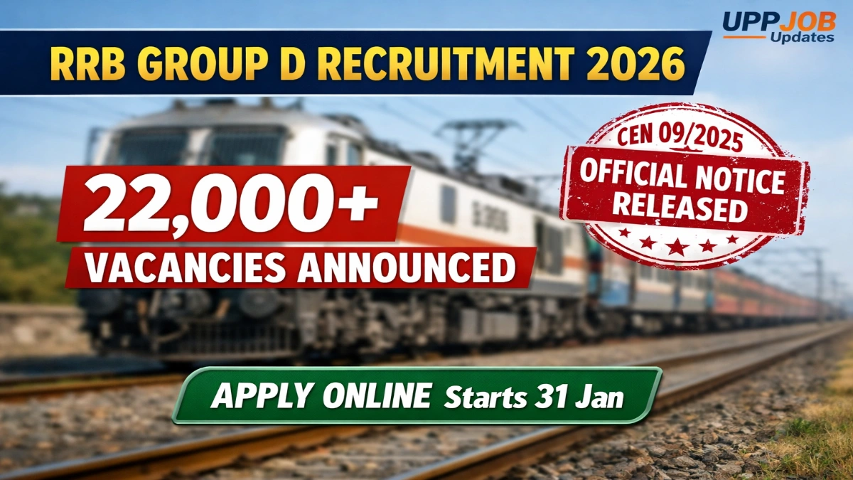 RRB Level 1 Recruitment 2026 Notification