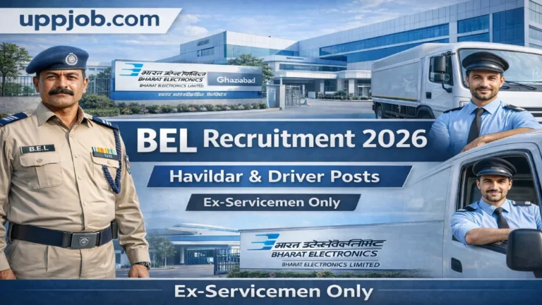 BEL Ghaziabad Havildar Security Driver Recruitment 2026