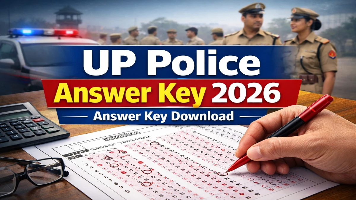 UP Police Answer Key 2026 – Constable Exam Official Answer Key Download