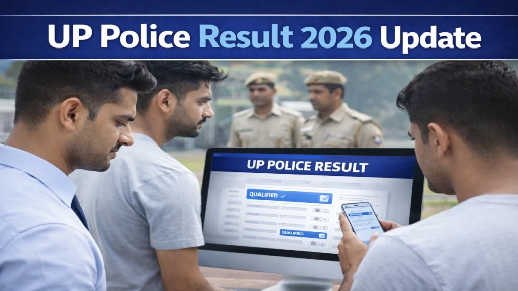 UP Police Result 2026 – Constable Written Exam Result Update