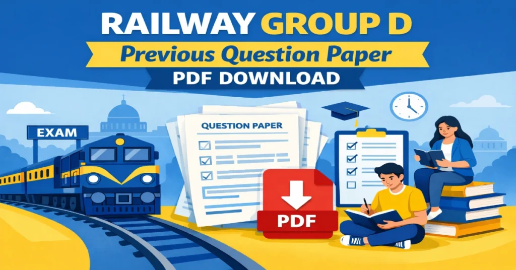 Railway Group D Previous Question Paper PDF
