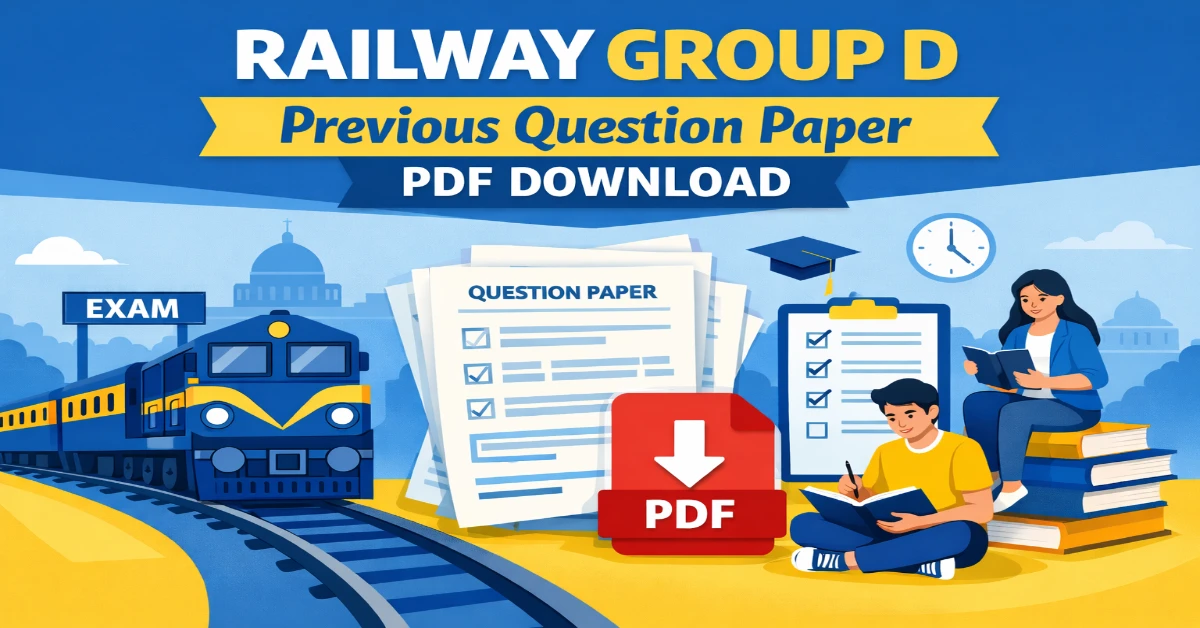 Railway Group D Previous Question Paper PDF