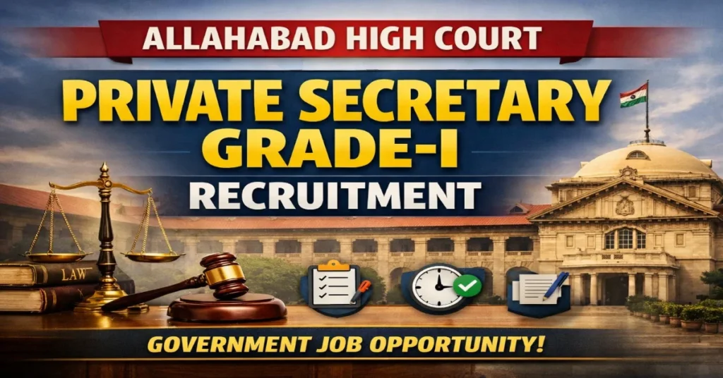 Allahabad High Court Private Secretary Grade-I
