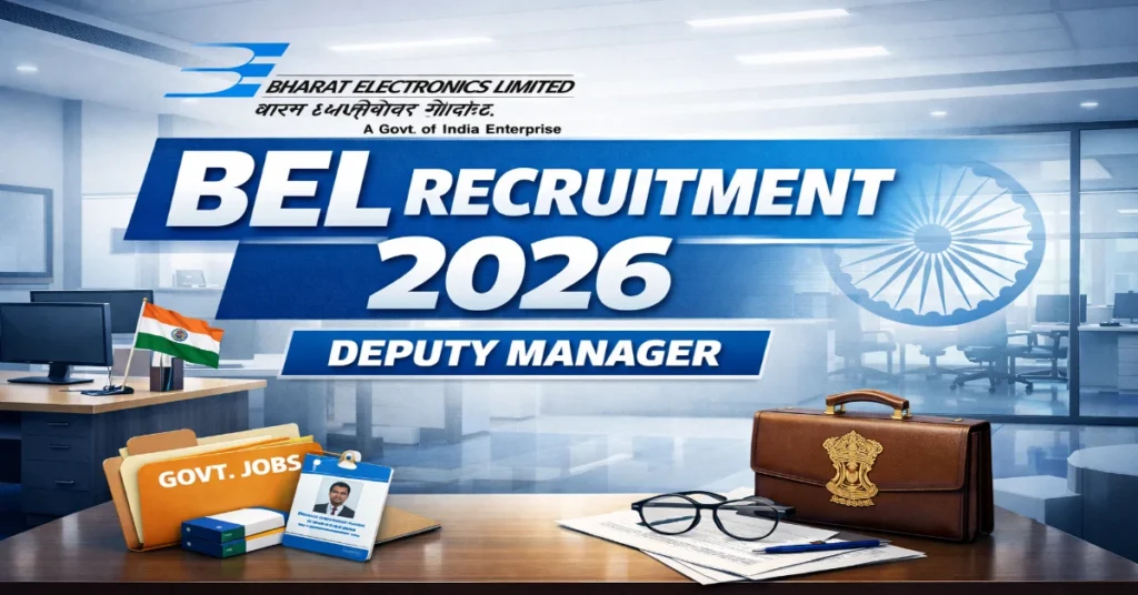 BEL Deputy Manager Recruitment 2026