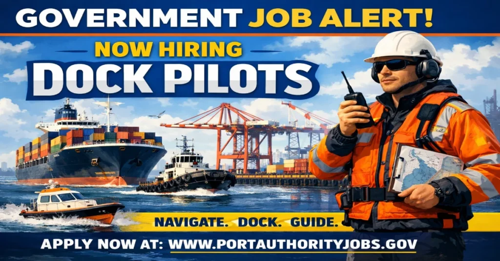 Haldia Dock Complex Apprentice Dock Pilot Recruitment 2026