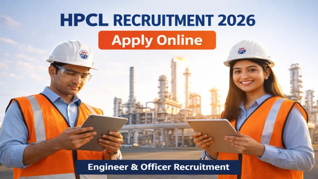 HPCL Recruitment 2026 Engineer Officer Junior Executive Notification