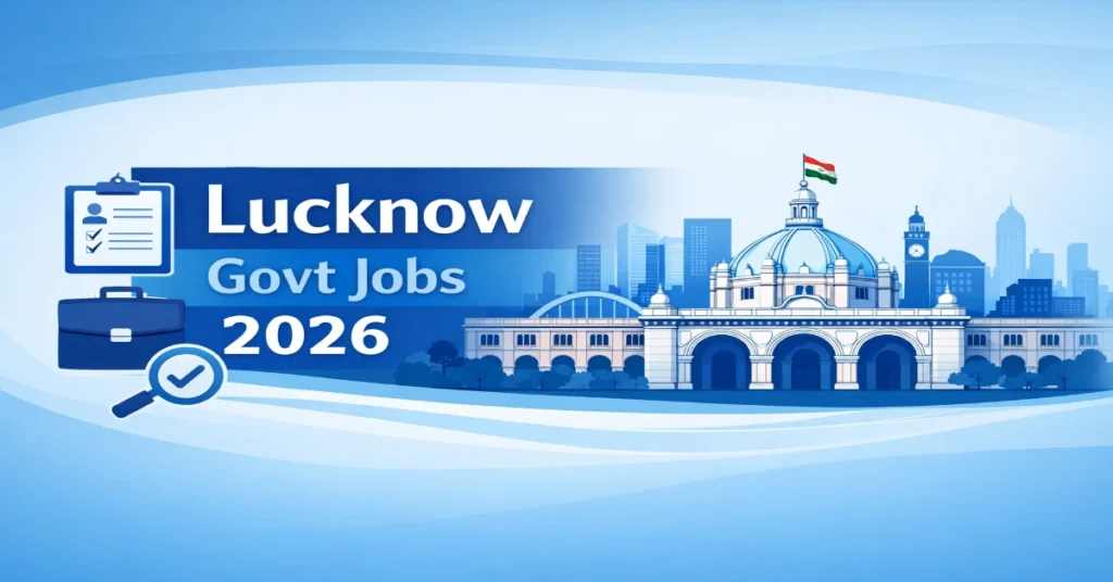 Lucknow Govt Jobs 2026 लखनऊ सरकारी नौकरी