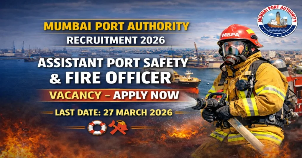 Mumbai Port Authority Recruitment 2026