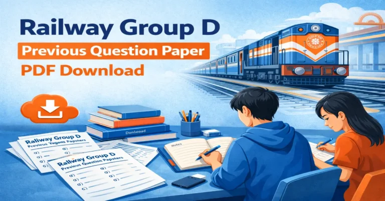 Railway Group D Previous Question Paper PDF Download