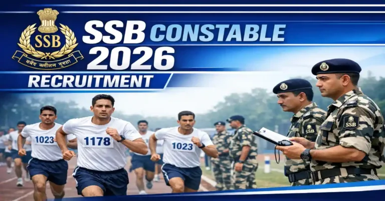 SSB Constable Recruitment 2026 Notification