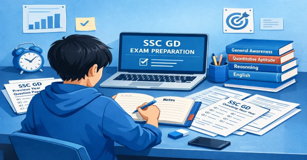 SSC GD Previous Question Paper PDF Download
