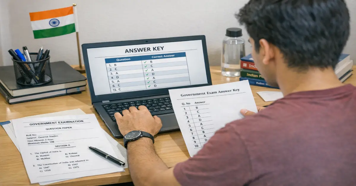 UPSSSC Stenographer Answer Key 2026