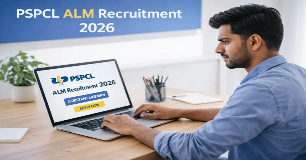 PSPCL ALM Recruitment 2026 3000 Assistant Lineman Vacancy